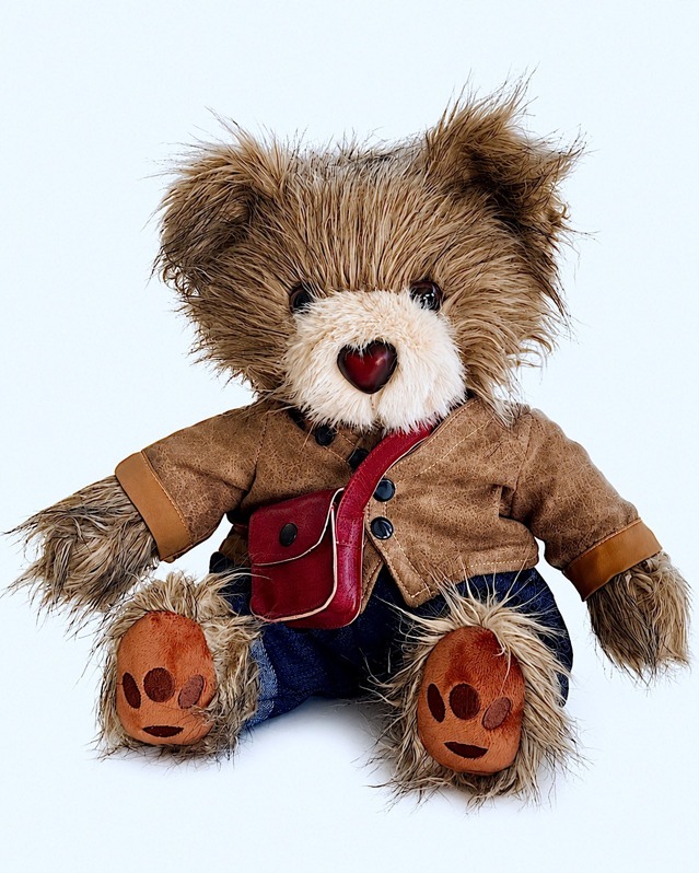 Button Heart bear